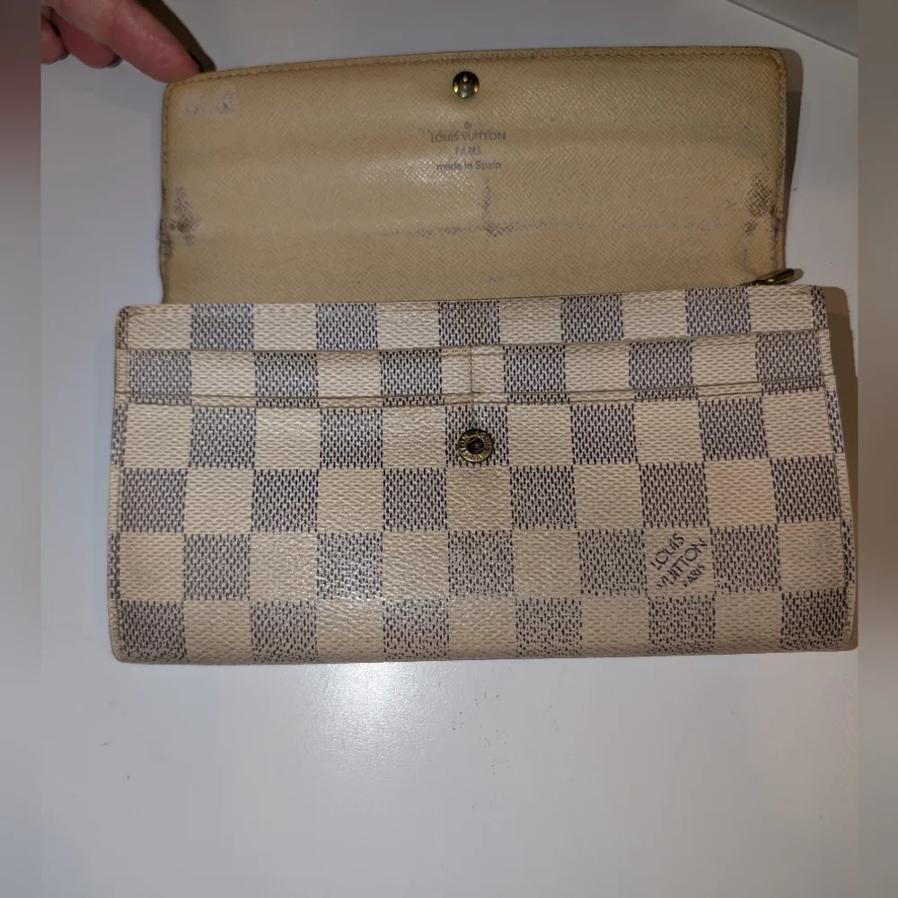 Louis Vuitton Damier Azur Wallet